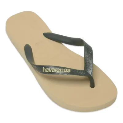 Havaianas 4147522 Top Logo Pop Up Parmak Arası Bej Unisex Terlik - havaianas (1)