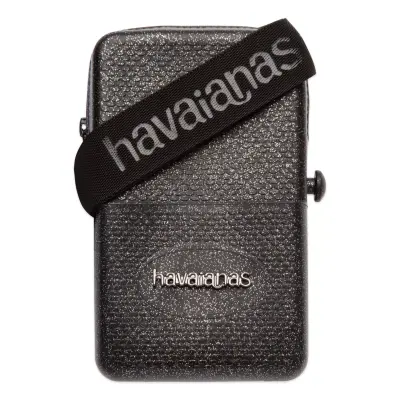 Havaianas 4148233 Havstreet Bag Glitter Golden 998 16X9X4 Çapraz Siyah Unisex Çanta - 1