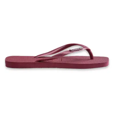 Havaianas 4148257 Square Logo Metallic Parmak Arası Bordo Kadın Terlik - 2
