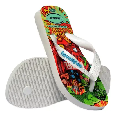 Havaianas 4148300 Kids Top Marvel Ii Parmak Arası Çok Renkli Erkek Çocuk Terlik - 4