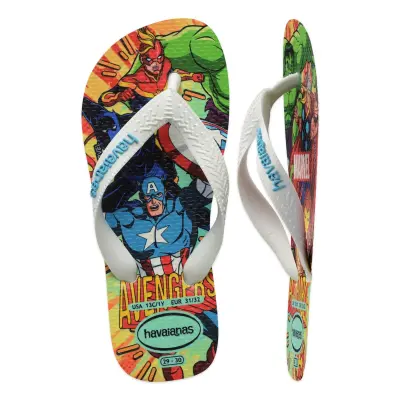 Havaianas 4148300 Kids Top Marvel Ii Parmak Arası Çok Renkli Erkek Çocuk Terlik - 5