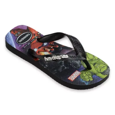 Havaianas 4148300 Kids Top Marvel Ii Parmak Arası Siyah Erkek Çocuk Terlik - 3
