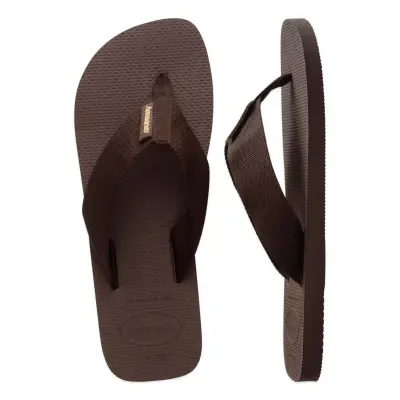 Havaianas 4148427 Urban Basic Material Parmak Arası Kahverengi Erkek Terlik - 5