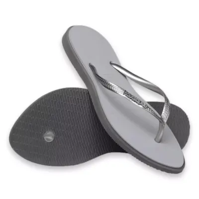 Havaianas 4149584 Sslim Point Parmak Arası Açık Gri Kadın Terlik - 5