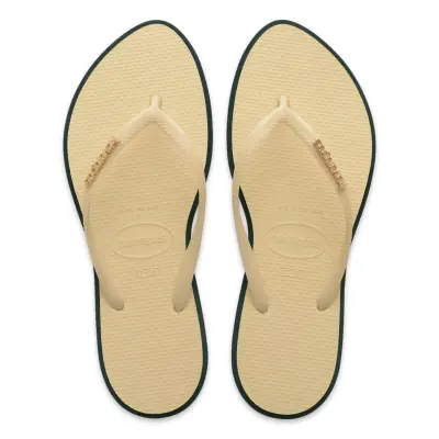 Havaianas 4149584 Sslim Point Parmak Arası Bej Kadın Terlik - 1
