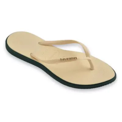 Havaianas 4149584 Sslim Point Parmak Arası Bej Kadın Terlik - 3