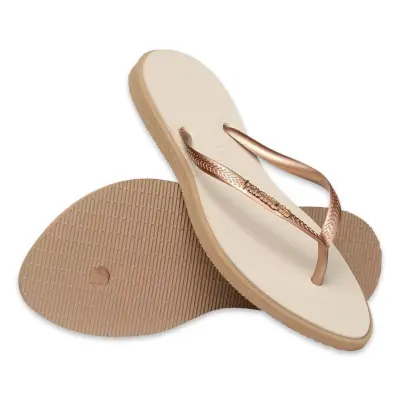 Havaianas 4149584 Sslim Point Parmak Arası Bronz Kadın Terlik - 5
