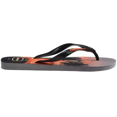 Havaianas 4149971 Top Surfer I Parmak Arası Siyah-Kırmızı Unisex Terlik - 3