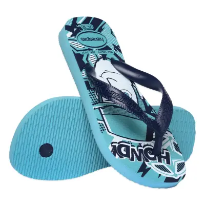 Havaianas 4150249 Kids Disney Parmak Arası Mavi Erkek Çocuk Terlik - 4
