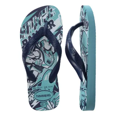 Havaianas 4150249 Kids Disney Parmak Arası Mavi Erkek Çocuk Terlik - 5