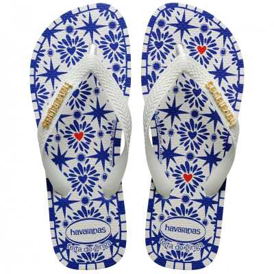 Havaianas 4150742 Top Ginga Sao Luis Parmak Arası Beyaz Kadın Terlik - havaianas