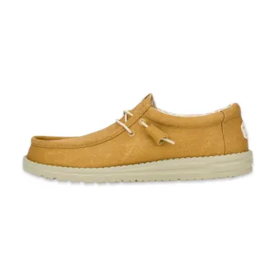 Hey Dude 40700 Wally Stretch Canvas Hardal Erkek Ayakkabı - 2