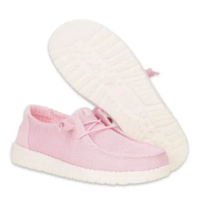 Hey Dude 41878 Wendy Stretch Sox Pembe Kadın Ayakkabı - 5