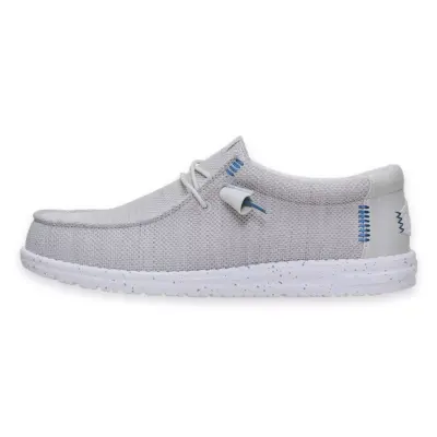 Hey Dude 41898 Wally Stretch Sox Gri Erkek Ayakkabı - HEY DUDE (1)