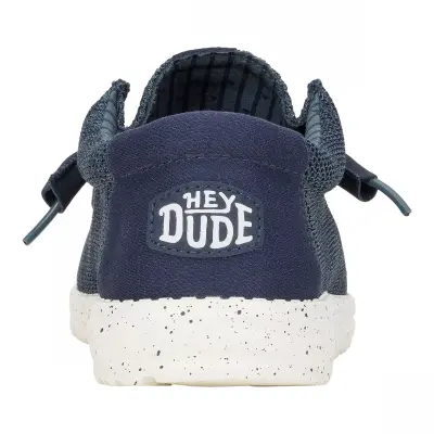 Hey Dude 41898 Wally Stretch Sox Lacivert Erkek Ayakkabı - 4