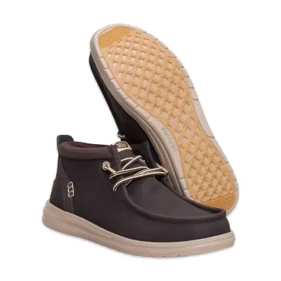 Hey Dude 42051 Wally Mid Gripr Classic Kahverengi Erkek Bot - 5