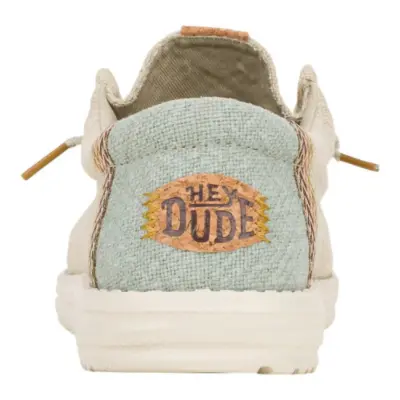 Hey Dude 43085 Wally Jute Bej Erkek Ayakkabı - 4