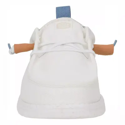 Hey Dude 43086 Wally Craft Linen Beyaz Erkek Ayakkabı - 3
