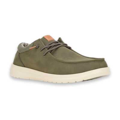 Hey Dude 43352 Paul Classic Water Repellant Haki Erkek Ayakkabı - HEY DUDE