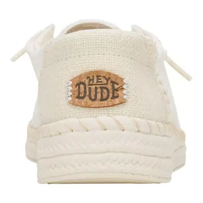 Hey Dude 43681 Wendy Espadrille Woven Beyaz Kadın Ayakkabı - 4