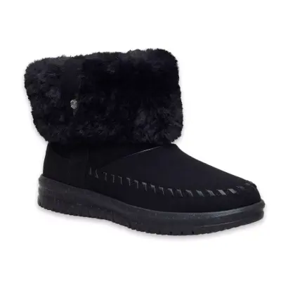 Hey Dude 44283 Camden Cuff Classic Cozy Siyah Kadın Bot - 1