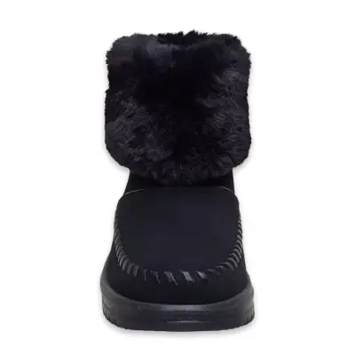 Hey Dude 44283 Camden Cuff Classic Cozy Siyah Kadın Bot - 3