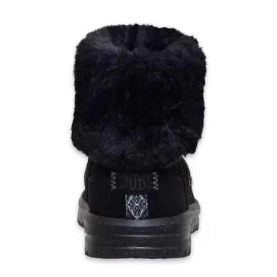 Hey Dude 44283 Camden Cuff Classic Cozy Siyah Kadın Bot - 4