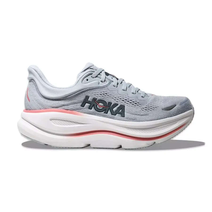 Hoka 1162012 W Bondi 9 Koşu Açık Mavi Kadın Spor Ayakkabı
