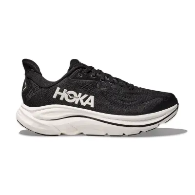 Hoka 1162030 M Clifton 10 Koşu Siyah-Beyaz Erkek Spor Ayakkabı 