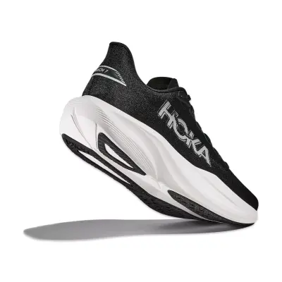 Hoka 1171904 M Mach 7 Koşu Siyah-Beyaz Erkek Spor Ayakkabı - 5