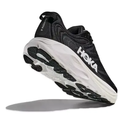 Hoka 1171932 Gaviota 6 Koşu Siyah-Beyaz Erkek Spor Ayakkabı - 5