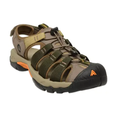 Humtto 710445A 152-19285 Outdoor Haki Erkek Sandalet - 1