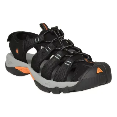 Humtto 710445A 152-19285 Outdoor Siyah Erkek Sandalet - 3