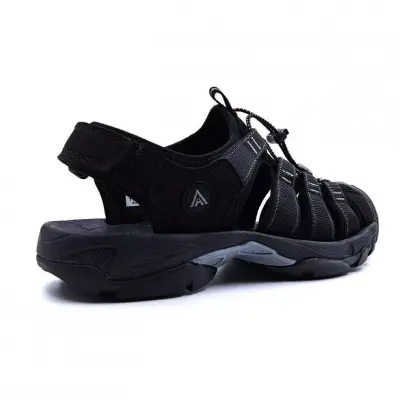 Humtto 710445A 152-19285 Outdoor Siyah Erkek Sandalet - 4