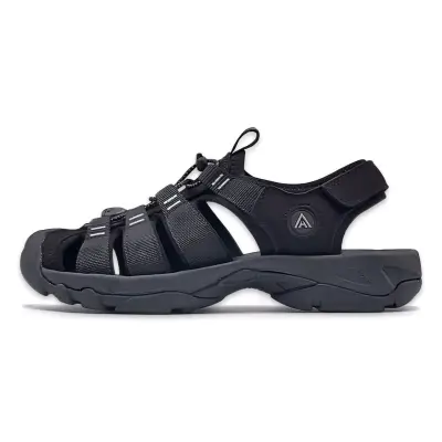 Humtto 710445B 152-21055 Outdoor Siyah Unisex Sandalet - 2