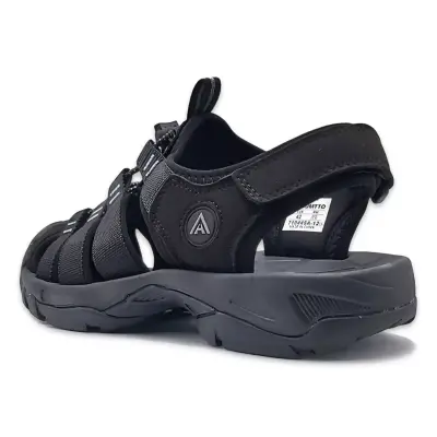 Humtto 710445B 152-21055 Outdoor Siyah Unisex Sandalet - 4