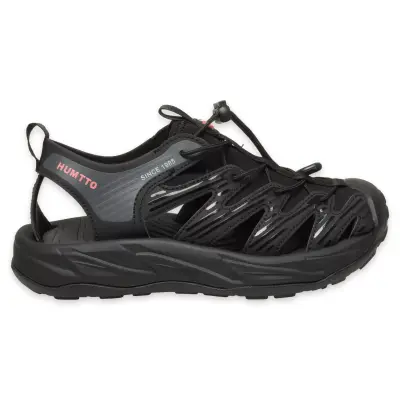 Humtto 730508B 152-19241 Outdoor Siyah Kadın Sandalet - 2