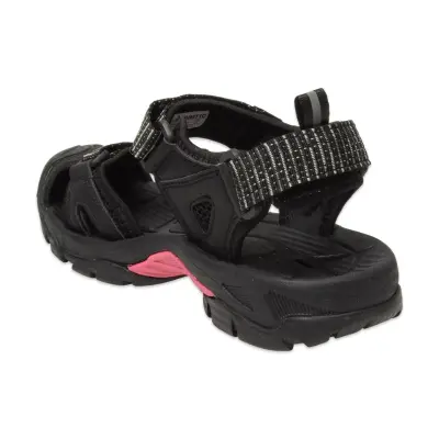 Humtto 740093B 152-19242 Outdoor Siyah Kadın Sandalet - 4