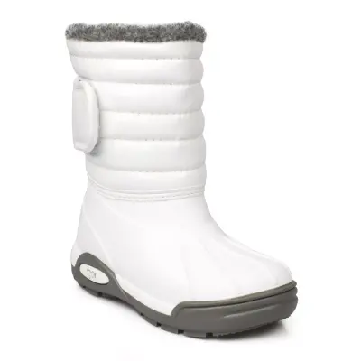 Igor 10168K Topo Ski Charol Beyaz Kız Çocuk Çizme - 1