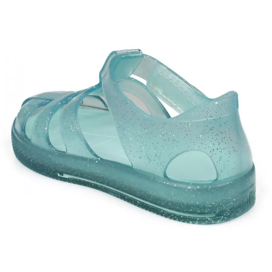 Igor 10265 K Star Glitter Mavi Kız Çocuk Sandalet - 4