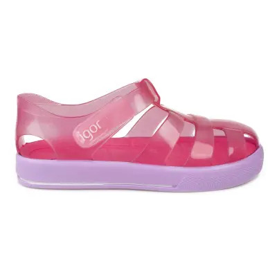 Igor 10270 K Star Bicolor Fuşya Çocuk Sandalet - 2