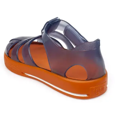 Igor 10270 K Star Bicolor Turuncu Çocuk Sandalet - 4