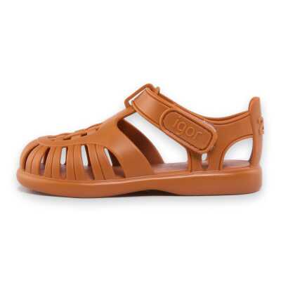 Igor 10271 K Tobby Solid Karamel Çocuk Sandalet 