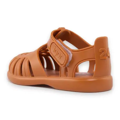 Igor 10271 K Tobby Solid Karamel Çocuk Sandalet - 3