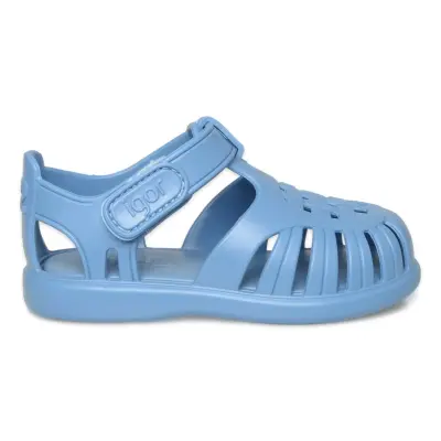 Igor 10271 K Tobby Solid Mavi Kız Çocuk Sandalet - 1