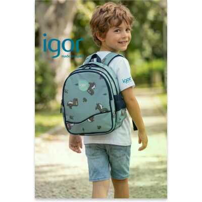 Igor Bp10002 Dame Açık Mavi Unisex Okul Çanta - 4