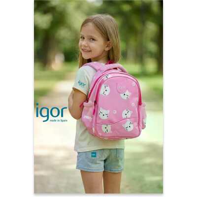Igor Bp10002 Dame Pembe-Beyaz Unisex Okul Çanta - 5