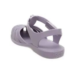 Igor S10288K Clasica Velcro Mor Çocuk Sandalet - 4