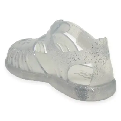 Igor S10308K Tobby Gloss Glitter Renksiz Kız Çocuk Sandalet - 4