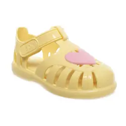 Igor S10310 Tobby Gloss Love Sarı Çocuk Sandalet 
